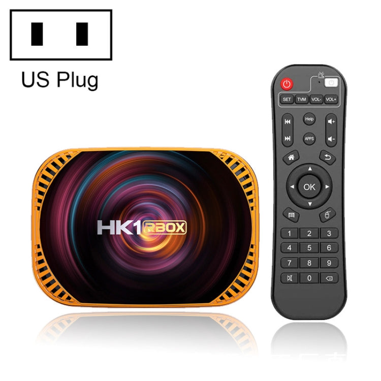 MECOOL HK1RBOX X4 4K TV Box, Android 11 Amlogic S905X4 CPU with RC, 4GB+32GB, 4GB+64GB, 4GB+128GB 4GB+32GB US Plug