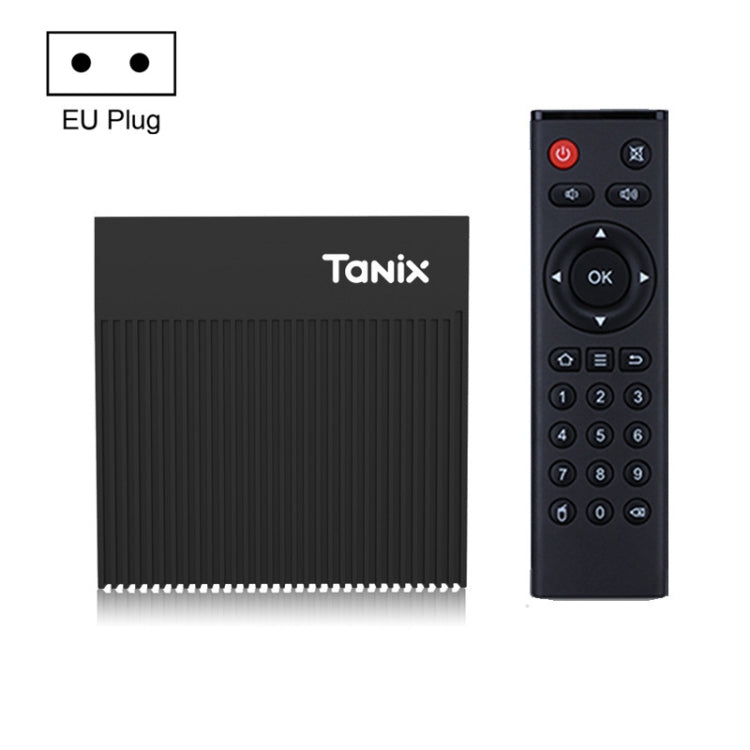Tanix X4 Android 11 Smart TV Box, Amlogic S905X4 Quad Core, 4GB+64GB, Dual Wifi, BT, 4GB+64GB 4GB+64GB EU Plug
