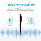 Q9 AI Intelligent High-definition Noise Reduction Conference Recording Pen Voice Control Recorder, 4GB, 8GB, 16GB, 32GB