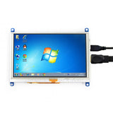 WAVESHARE 5 Inch HDMI LCD (G) 800x480 Touch Screen for Raspberry Pi Supports Various Systems, 5 Inch HDMI LCD (G) 5 Inch HDMI LCD (G)