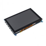 WAVESHARE 5 Inch HDMI LCD (H) 800x480 Touch Screen for Raspberry Pi Supports Various Systems, 5 Inch HDMI LCD (H)