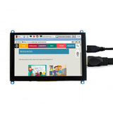WAVESHARE 5 Inch HDMI LCD (H) 800x480 Touch Screen for Raspberry Pi Supports Various Systems, 5 Inch HDMI LCD (H)