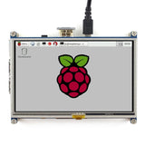 WAVESHARE 5 Inch HDMI LCD 800x480 Touch Screen for Raspberry Pi, 5 Inch HDMI LCD