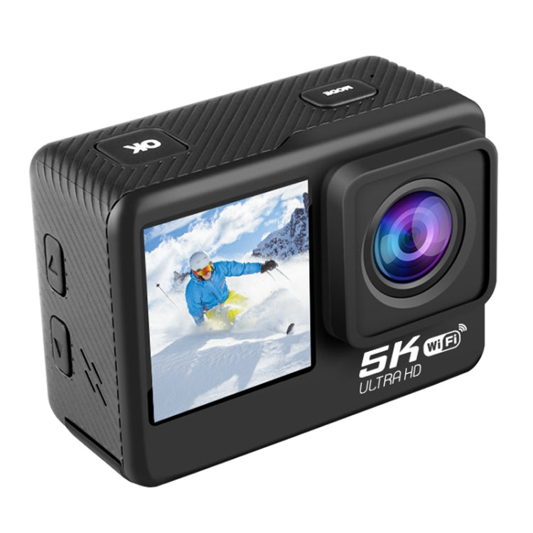 5K/30FPS WIFI HD Anti-Shake Remote Touch Dual-Screen IP68 Waterproof Sports Camera, 5K, 5K Camera + 64G Card, 5K Camera+128G Card 5K Camera + 64G Card