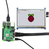 WAVESHARE 7 Inch HDMI LCD (B) 800×480 Touch Screen for Raspberry Pi, 7 Inch HDMI LCD (B)
