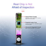 Q33 External Play MP3 Voice Control High Definition Noise Reduction Recording Pen, 8G, Support Password Protection & One-touch Recording, 8G