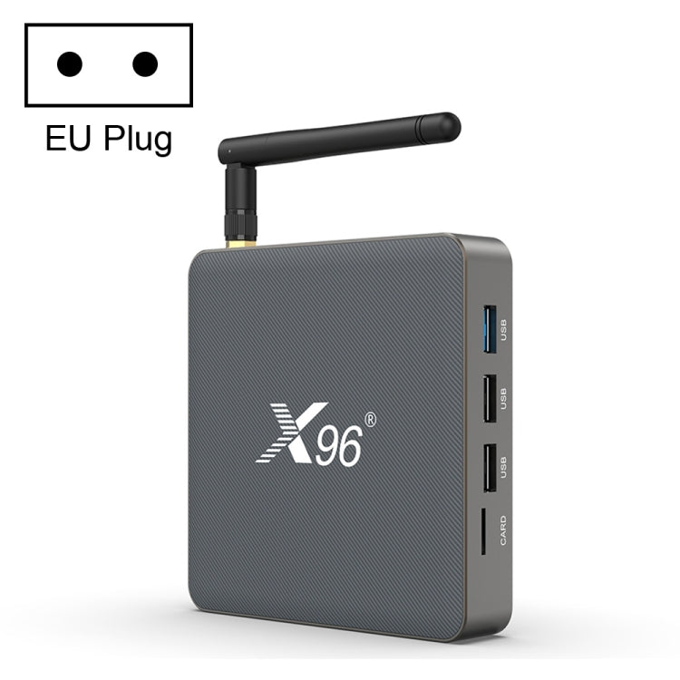 X96 X6 8K Smart TV BOX Android 11.0 Media Player, RK3566 Quad Core ARM Cortex A55, RAM: 8GB, ROM: 128GB, 8GB+128GB, EU Plug, 8GB+128GB, US Plug, 8GB+128GB, UK Plug 8GB+128GB, EU Plug