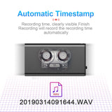 Q1 Intelligent HD Noise Reduction Voice Control Recorder, 8GB, 16GB, 32GB