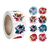 10 PCS Thank You Self-adhesive Rainbow Sticker Envelope Seal With Wedding Decoration Label, A-173 Stickers A-173 Stickers