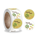 Thank You Flower Sticker Handicraft Decoration Envelope Sealing Sticker, A-206, A-207, A-208, A-209 A-208 A-208