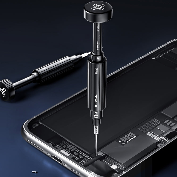 3 in 1 QianLi iWhale Special S2 Steel Magnetic Torque 3D Screwdriver, A/B/C