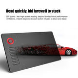 VEIKK A15 10x6 inch 5080 LPI Smart Touch Electronic Graphic Tablet, with Type-C Interface, A15 Gold, A15 Blue, A15 Red