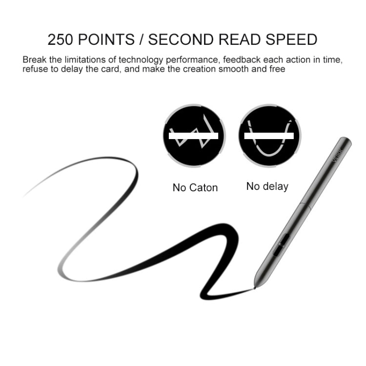 VEIKK A30 10x6 inch 5080 LPI Smart Touch Electronic Graphic Tablet, with Type-c Interface, A30