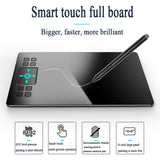 VEIKK A50 10x6 inch 5080 LPI Smart Touch Electronic Graphic Tablet, with Type-c Interface, A50
