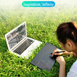 VEIKK A50 10x6 inch 5080 LPI Smart Touch Electronic Graphic Tablet, with Type-c Interface, A50