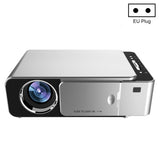 T6 2000ANSI Lumens Mini Theater Projector, Android 7.1 RK3128 Quad Core, 1GB+8GB, EU Plug, Android Version EU Plug Android Version EU Plug Silver
