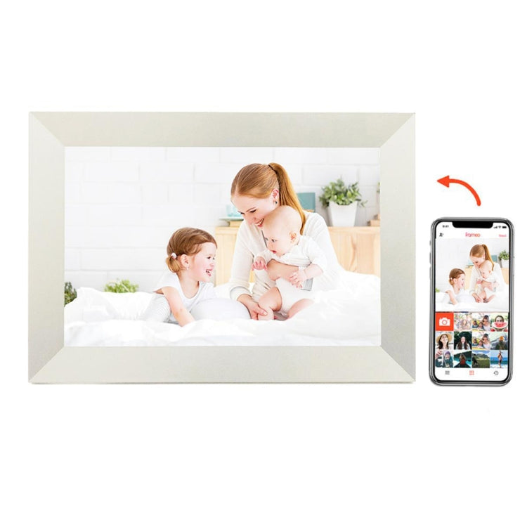 10.1 inch IPS Display WiFi Cloud Photo Frame, RK3126C Quad Core up to 1.5GHz, 1GB+16GB, AU Plug, US Plug, EU Plug, UK Plug US Plug White