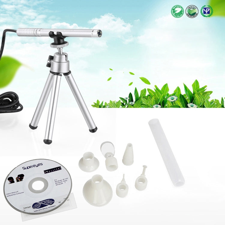 Supereyes B003+ Digital Electronic Vaginal Cervical Endoscope Private Inspection Instrument Self-inspection Mirror, B003+