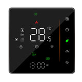 BHT-006GBLW 95-240V AC 16A Smart Home Heating Thermostat for EU Box, Control Electric Heating with Only Internal Sensor & External Sensor & WiFi Connection, BHT-006GBLW BHT-006GBLW Black