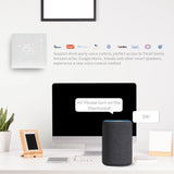 BHT-006GBLW 95-240V AC 16A Smart Home Heating Thermostat for EU Box, Control Electric Heating with Only Internal Sensor & External Sensor & WiFi Connection, BHT-006GBLW