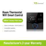 Smart Home LED Thermostat, BHT-009GALW Water Heating WiFi, BHT-009GBLW Electric Heating WiFi, BHT-009GCLW Boiler Heating WiFi