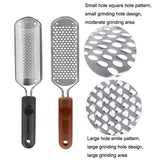 Stainless Steel Exfoliating Pedicure Grinding And Rubbing Machine, Style:, Big Hole Smiles (Black), Small Hole Square Hole (Black), Big Hole Smiles (Brown), Small Hole Square Hole (Brown)