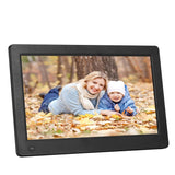 11.6-inch IPS Digital Photo Frame Full View 1920*1080 Electronic Photo Album Advertising Machine Black