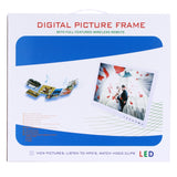 12.5 inch FHD LED Display Digital Photo Frame with Holder & Remote Control, MSTAR V56 Program, Support USB / SD Card Input