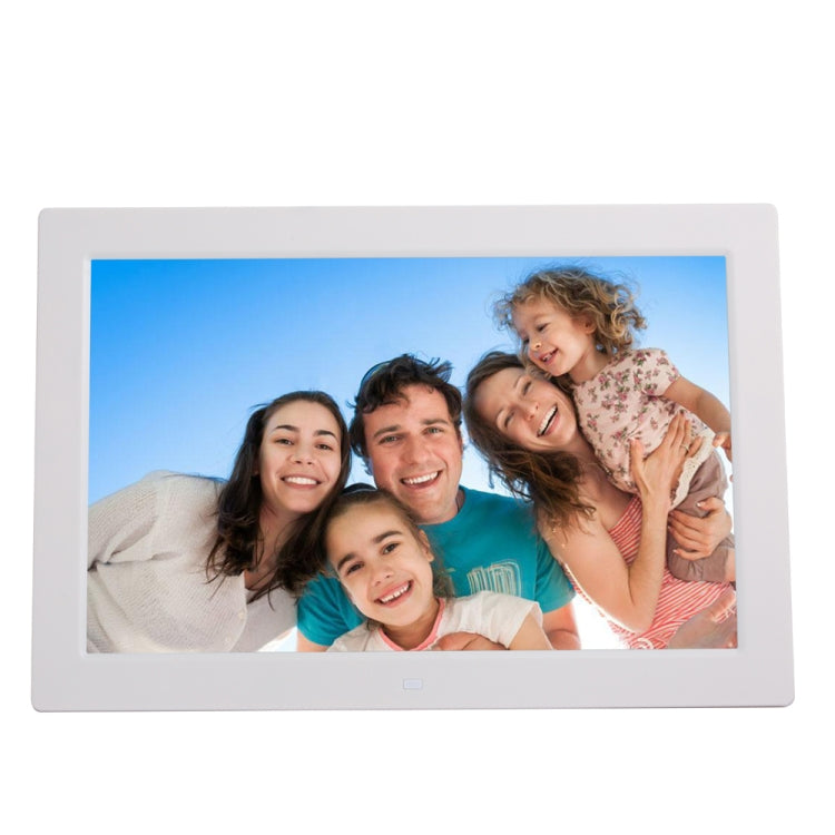13 inch High-definition Digital Photo Frame Electronic Photo Frame Showcase Display Video Advertising Machine White
