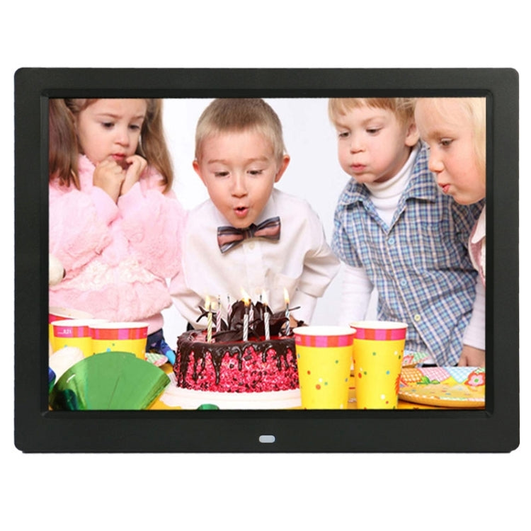 14 inch LED Display Multi-media Digital Photo Frame with Holder & Music & Movie Player, Support USB / SD / MS / MMC Card Input