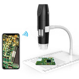 316 50-1000X Adjustable Smart Wifi USB Digital Microscope Black