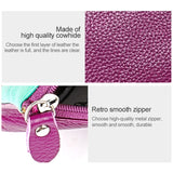 3572 Litchi Texture Leather Zipper Lady Wallet Large-capacity Purse