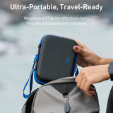 TELESIN DisAdv Medium Hard Shell Carrying Case Storage Bag for DJI Osmo Action 6 / 5 Pro / 4 / 3
