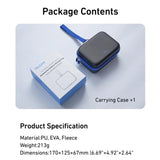 TELESIN DisAdv Medium Hard Shell Carrying Case Storage Bag for DJI Osmo Action 6 / 5 Pro / 4 / 3