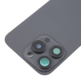 For iPhone 16 Pro Original Glass Battery Back Cover with Camera Lens Cover + MagSafe Magnet