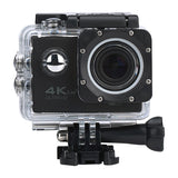 WIFI Waterproof Action Camera Cycling 4K camera Ultra Diving 60PFS kamera Helmet bicycle Cam underwater Sports 1080P Camera Black