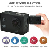 WIFI Waterproof Action Camera Cycling 4K camera Ultra Diving 60PFS kamera Helmet bicycle Cam underwater Sports 1080P Camera
