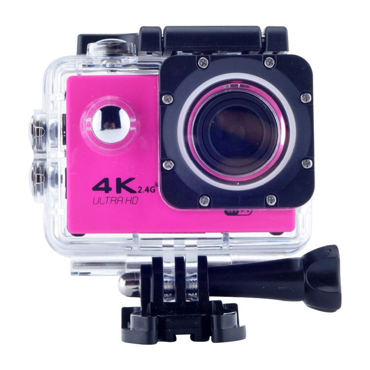 WIFI Waterproof Action Camera Cycling 4K camera Ultra Diving 60PFS kamera Helmet bicycle Cam underwater Sports 1080P Camera Pink