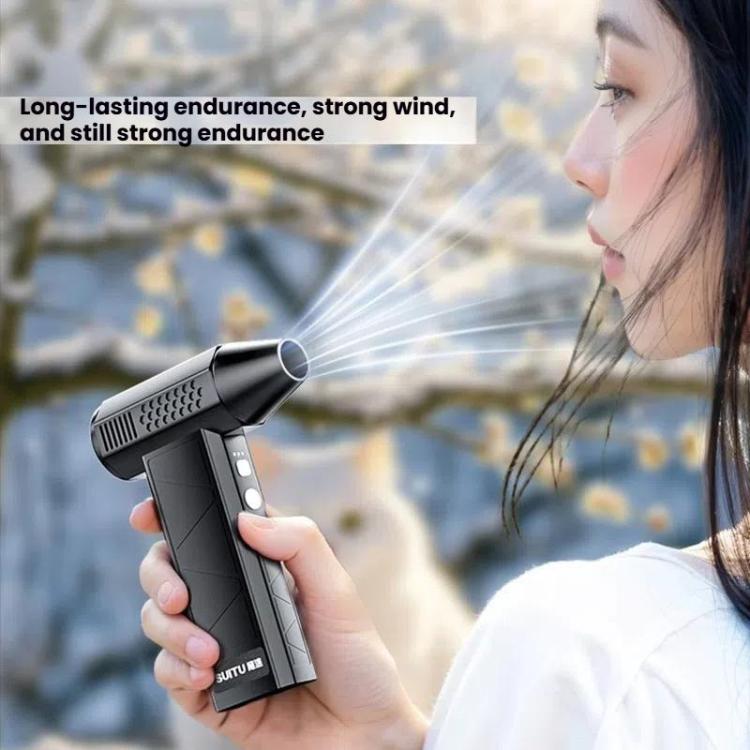 SUITU ST-8113 Outdoor Turbine Fan Home Lithium-ion Dust Blower Handheld Hair Dryer, Blower Gray, Blower Black, Blower+Vacuum Cleaner Gray, Blower+Vacuum Cleaner Black