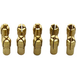 10 in 1 Three-claw Copper Clamp Nut for Electric Mill Fittings，Bore diameter: 0.5-3.2mm, Bore diameter: 0.5-3.2mm