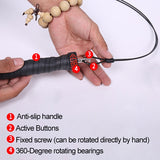 Bullet Time Rig 360 Degree Selfie Mount for PULUZ Action Sports Cameras Jaws Flex Clamp Mount for GoPro, Insta360, DJI and Other Action Cameras, Bullet Time