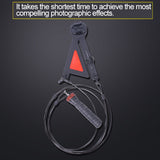 Bullet Time Rig 360 Degree Selfie Mount for PULUZ Action Sports Cameras Jaws Flex Clamp Mount for GoPro, Insta360, DJI and Other Action Cameras, Bullet Time