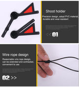 Bullet Time Rig 360 Degree Selfie Mount for PULUZ Action Sports Cameras Jaws Flex Clamp Mount for GoPro, Insta360, DJI and Other Action Cameras, Bullet Time