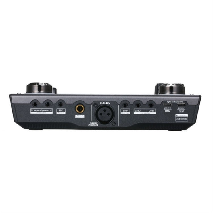 C100 Live Streaming Recording Karaoke Sound Card Mobile Audio Mixer, C100