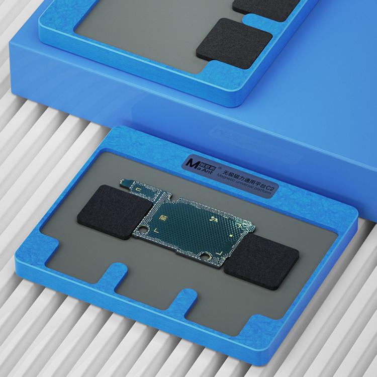 Universal Magnetic Base Cell Phone CPU Motherboard Maintenance Middle Layer Layered Tinning Platform, C2
