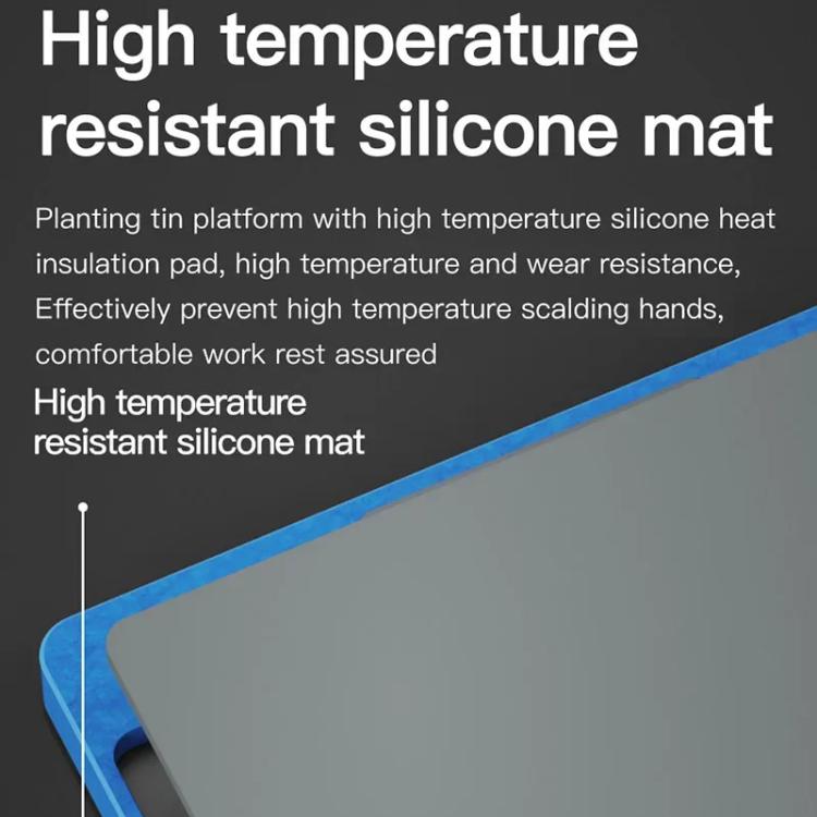 Universal Magnetic Base Cell Phone CPU Motherboard Maintenance Middle Layer Layered Tinning Platform, C2