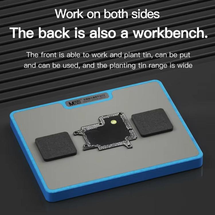 Universal Magnetic Base Cell Phone CPU Motherboard Maintenance Middle Layer Layered Tinning Platform, C2