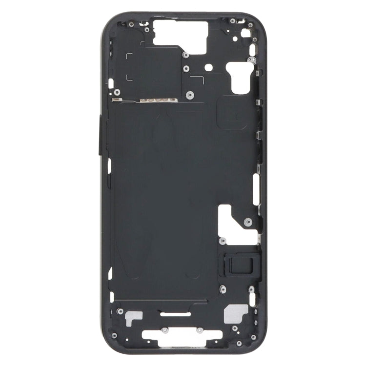 For iPhone 15 Middle Frame Bezel Plate with Side Keys + Card Tray, CE EU Version, US Version, China Version