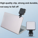 W64 64LEDs Video Conferencing Mobile Laptop Live Fill Light Photography Pocket Lamp, Clip Set, Clip+Tripod Set