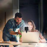 W64 64LEDs Video Conferencing Mobile Laptop Live Fill Light Photography Pocket Lamp, Clip Set, Clip+Tripod Set